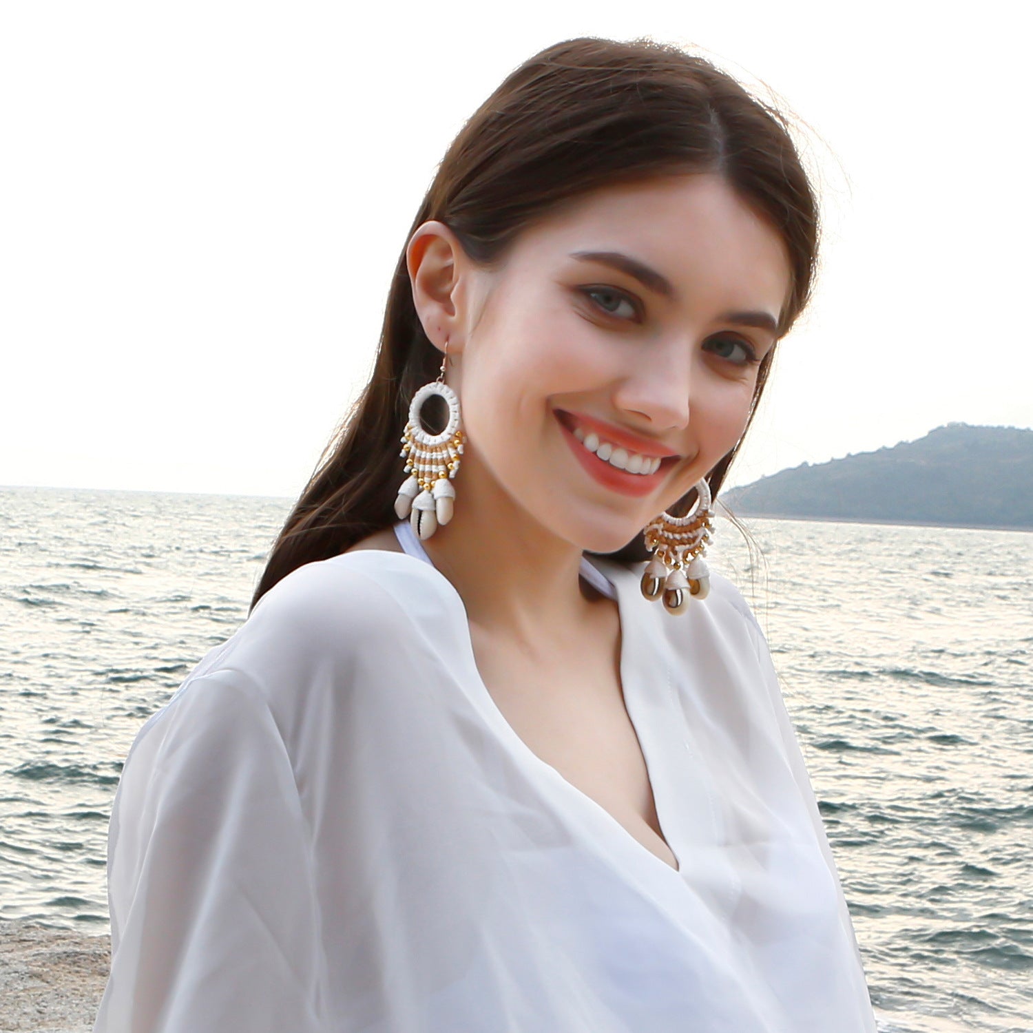 Wholesale Hand Woven Earrings